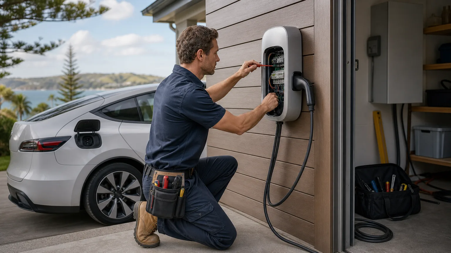 Licensed General Electricians with EV Charger Experience: visual reference for 2. Licensed General Electricians with EV Charger Experience