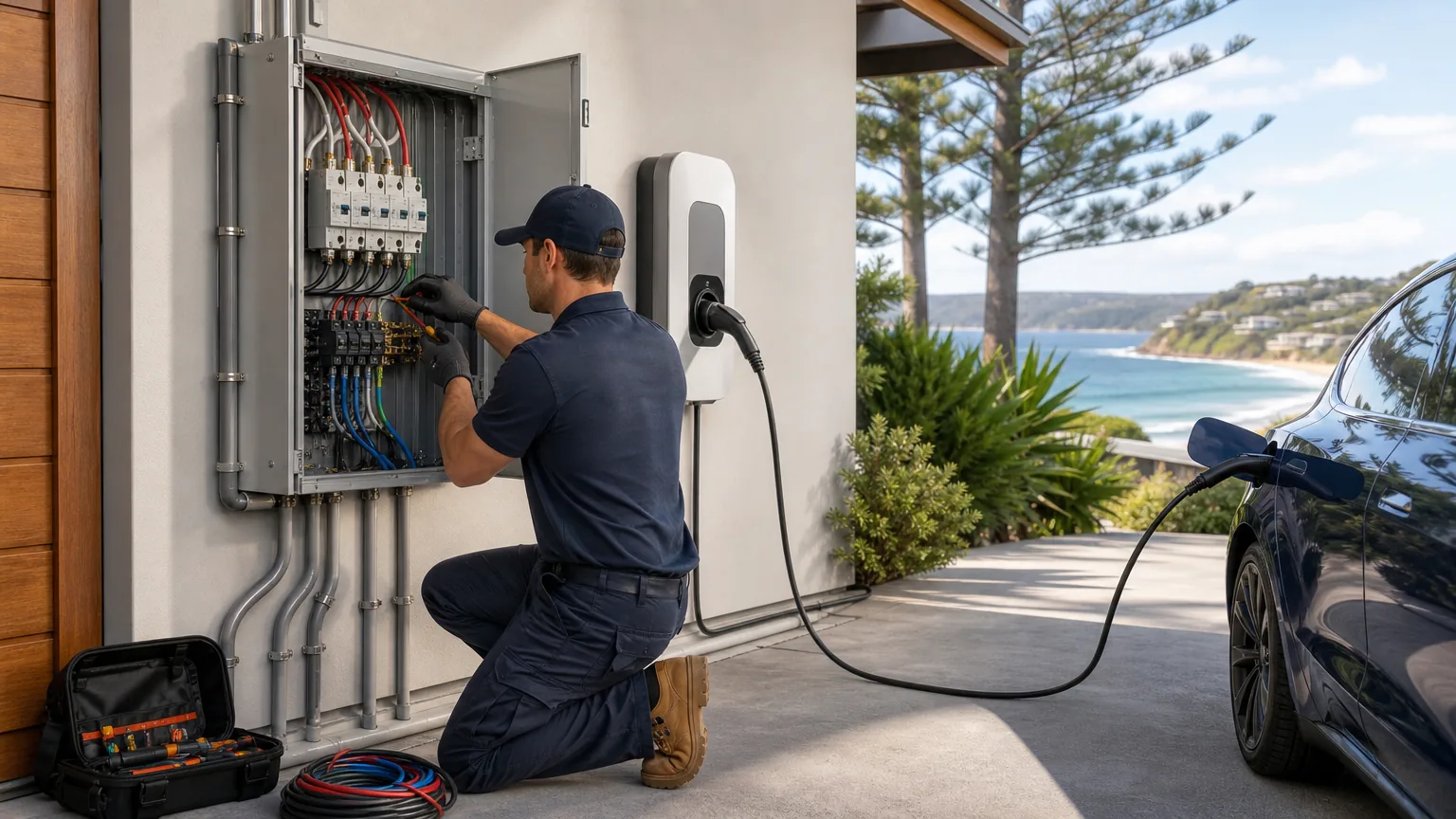 Level 2 ASP Electricians for Three-Phase EV Charger Setups: visual reference for 3. Level 2 ASP Electricians for Three-Phase EV Charger Setups